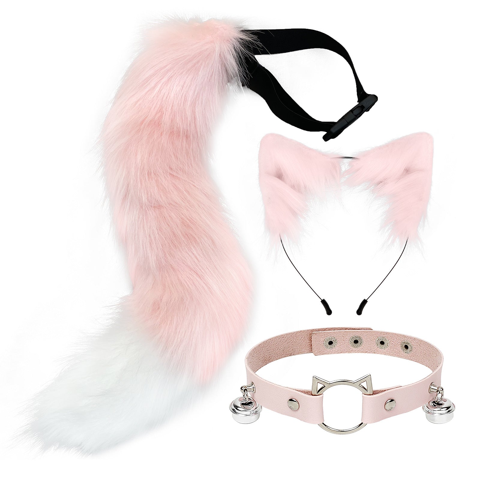 Crazy Zootopia Nick Fox Collar Headband Fox Tail Accessories