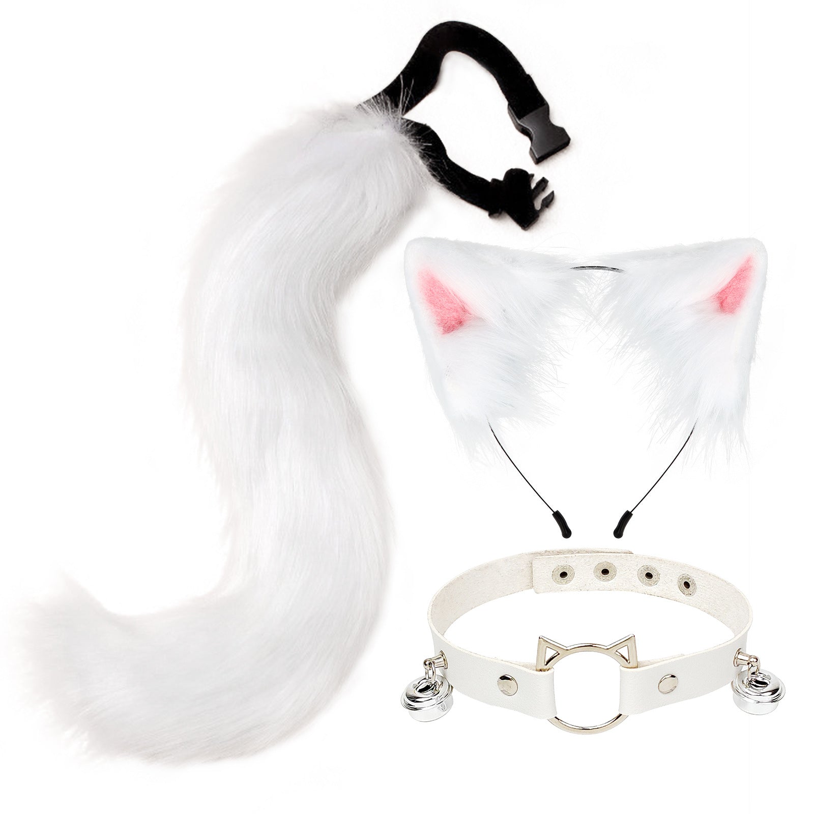 Crazy Zootopia Nick Fox Collar Headband Fox Tail Accessories