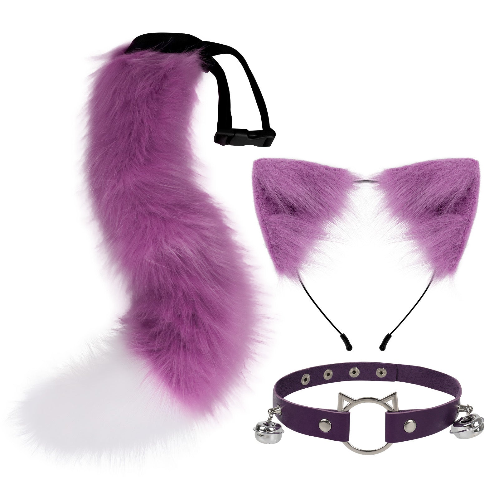 Crazy Zootopia Nick Fox Collar Headband Fox Tail Accessories