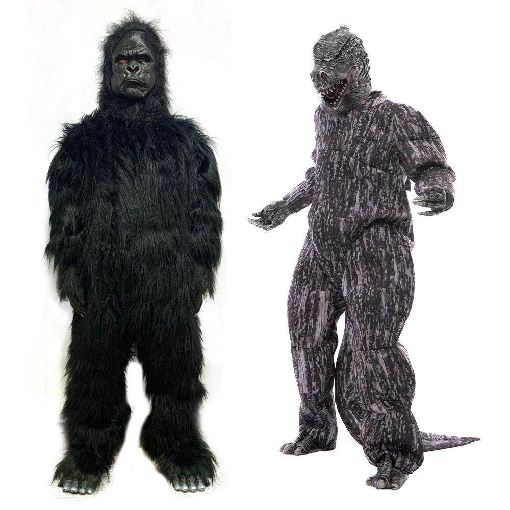 2024 Godzilla x King Kong: The New Empire Godzilla Gorilla Costume for Adult - Azufun