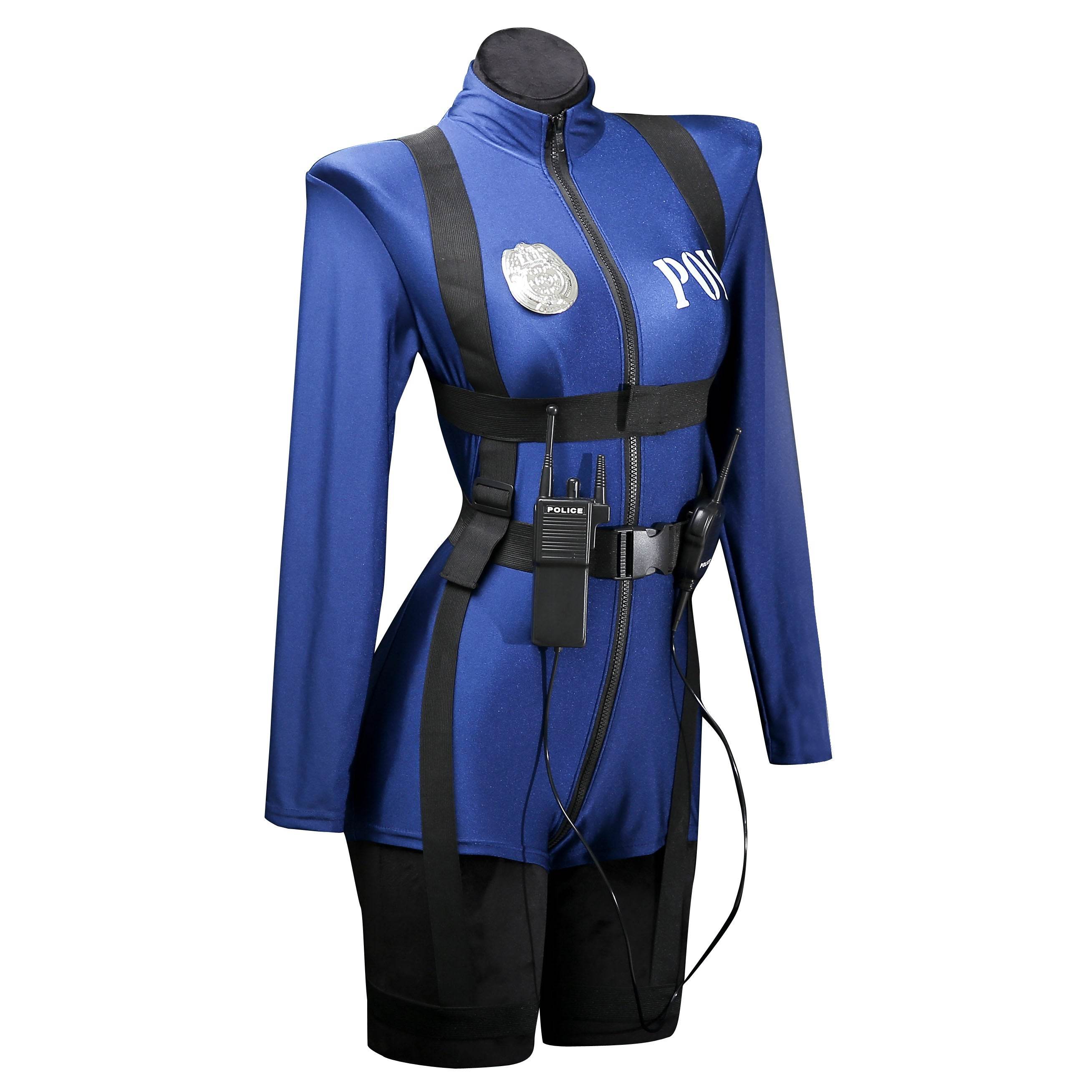 Female Police Cos Uniform Suit Temptation Club - Azufun