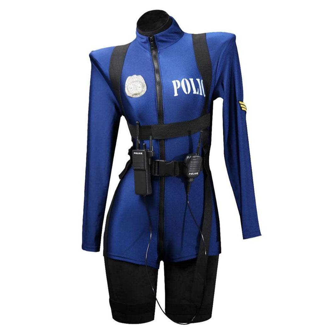 Female Police Cos Uniform Suit Temptation Club - Azufun