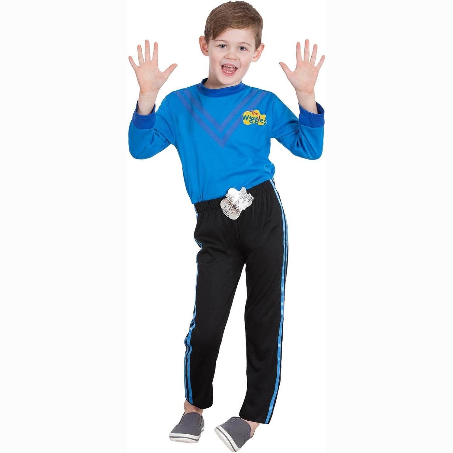 Kids The Wiggles Cosplay Boys Dance Costume Simon Anthony Lachy Outfit - Azufun
