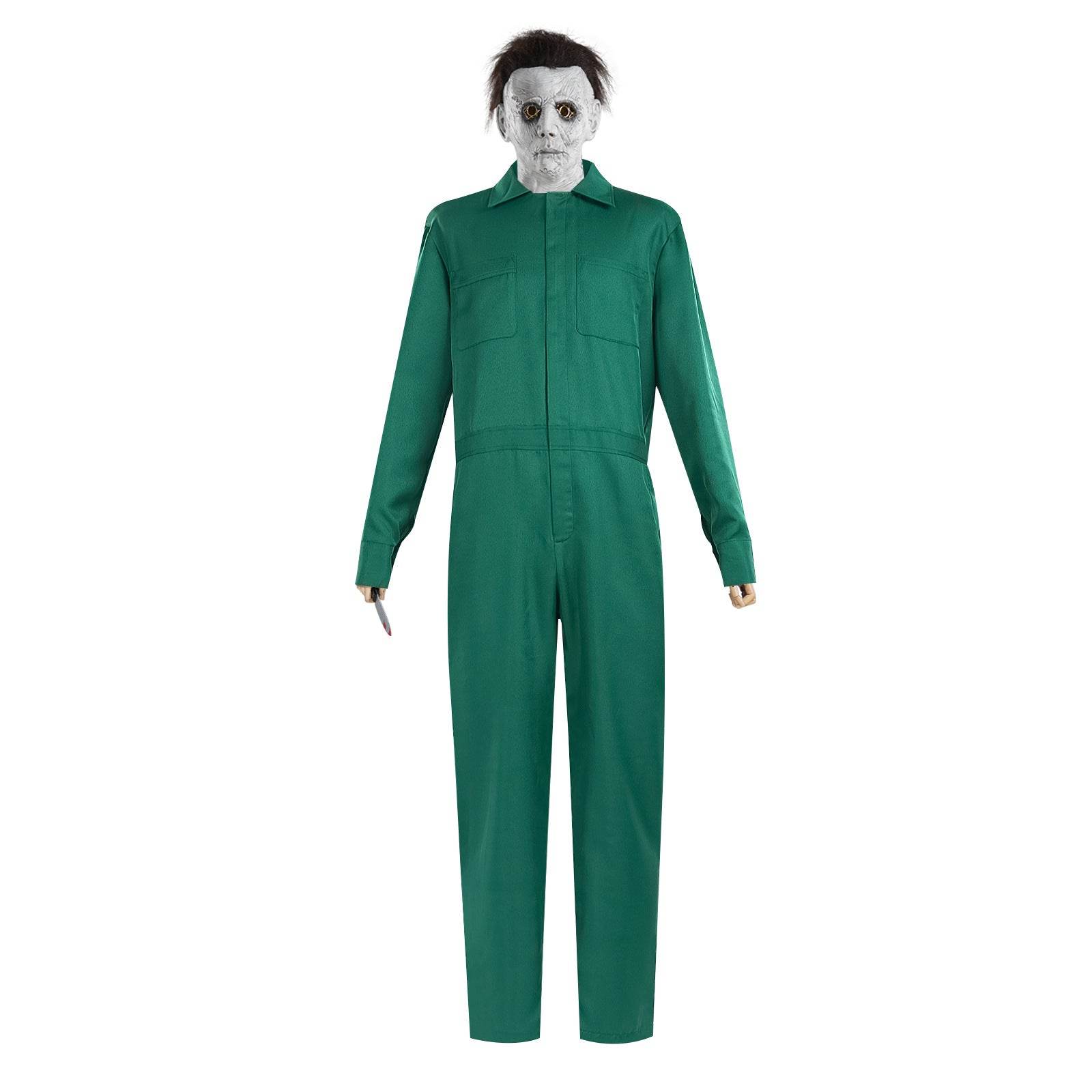 Halloween Michael Myers Costume Workwear Cosplay - Azufun