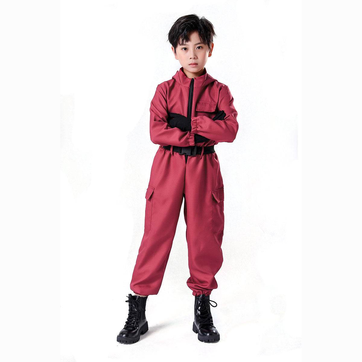 Kids Guard Uniform Classic Costume Boy Girl Jumpsuit - Azufun