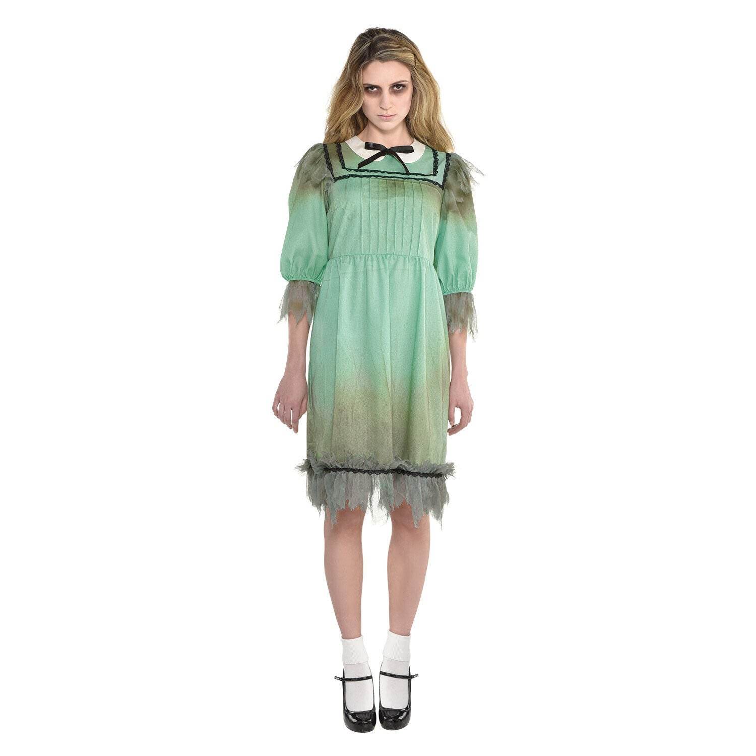 The Shining Grady Twins Costume Cosplay Halloween for Girls Women - Azufun