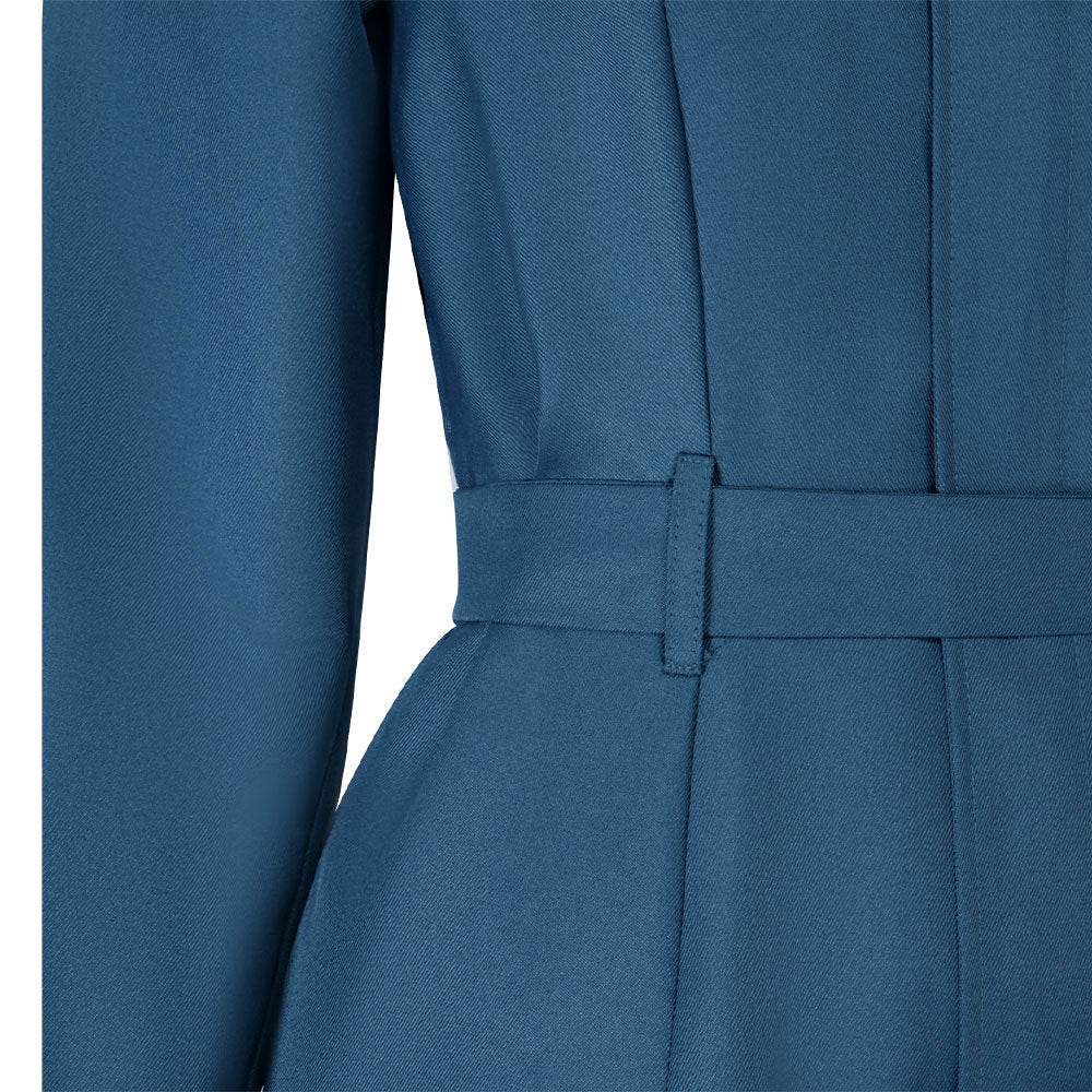 Mouthwashing Anya Women Blue Jumpsuit Carnival Halloween Cosplay Costume - Azufun