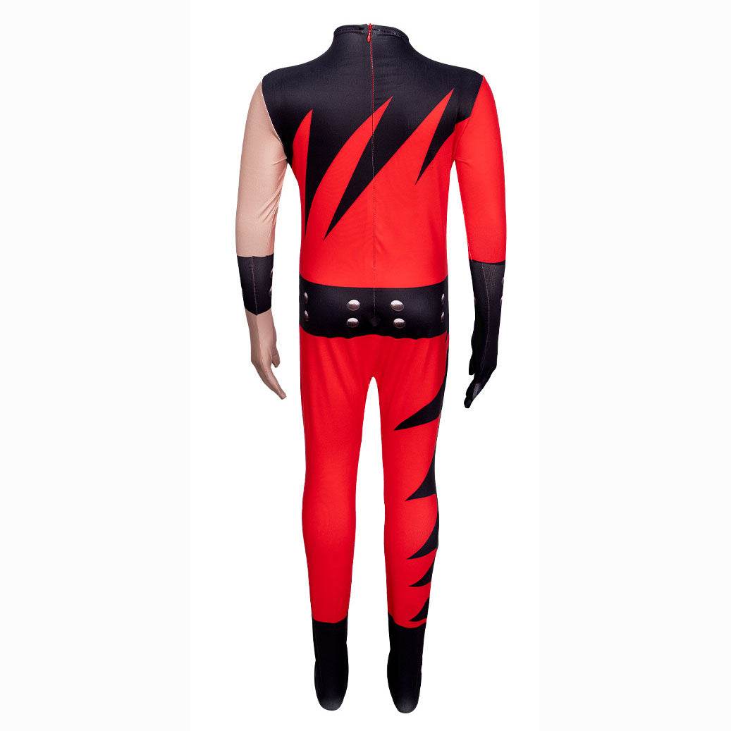 WWE wrestler Kane jumpsuit Cosplay Costume For Kids - Azufun