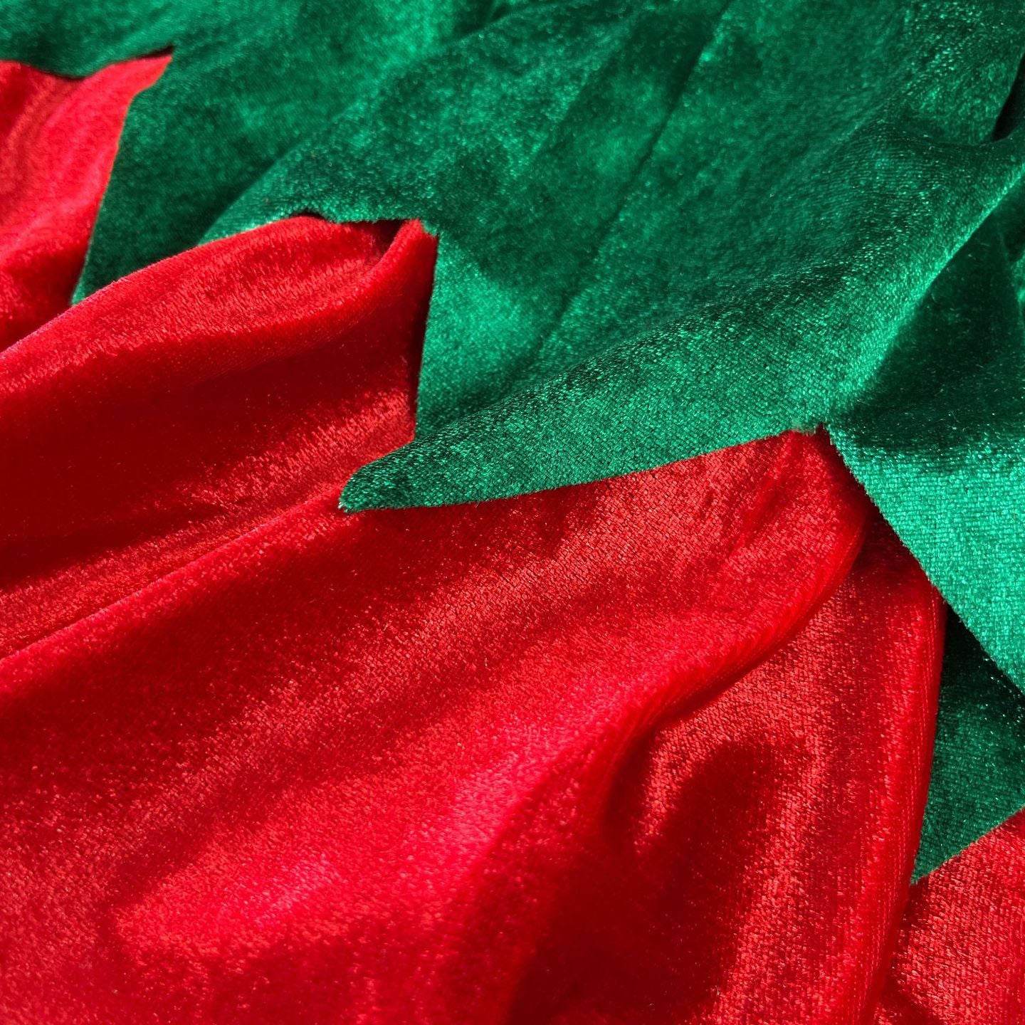 Green Christmas Party dress Costume adult couple stage costume - Azufun