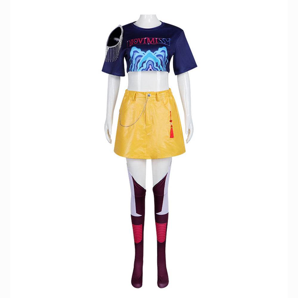 Kpop Rumi Mira Zoey Costume Movie TV Cosplay - Azufun