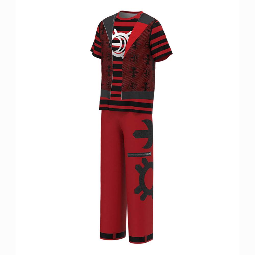 Zombies 4 Dawn of the Vampires Addison Wells Victor Nova Costume Halloween - Azufun