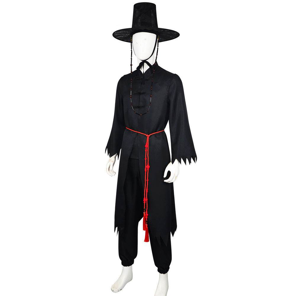 Kpop Demon Hunters Jinu Costume Cosplay Outfit Hat For Adult Man Halloween - Azufun