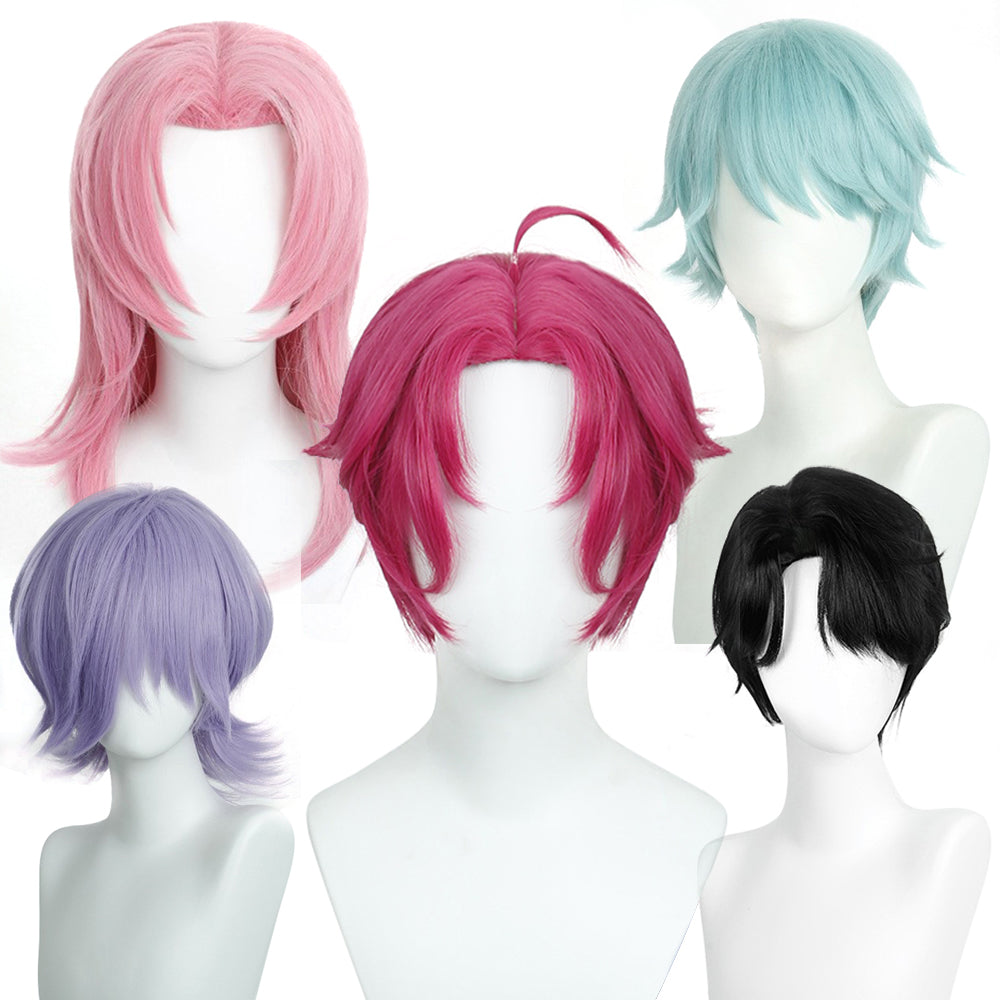 Kpop Witch Hunter Group Mira Zoe Rumi Beibi Qin Yu Abby Wig - Azufun