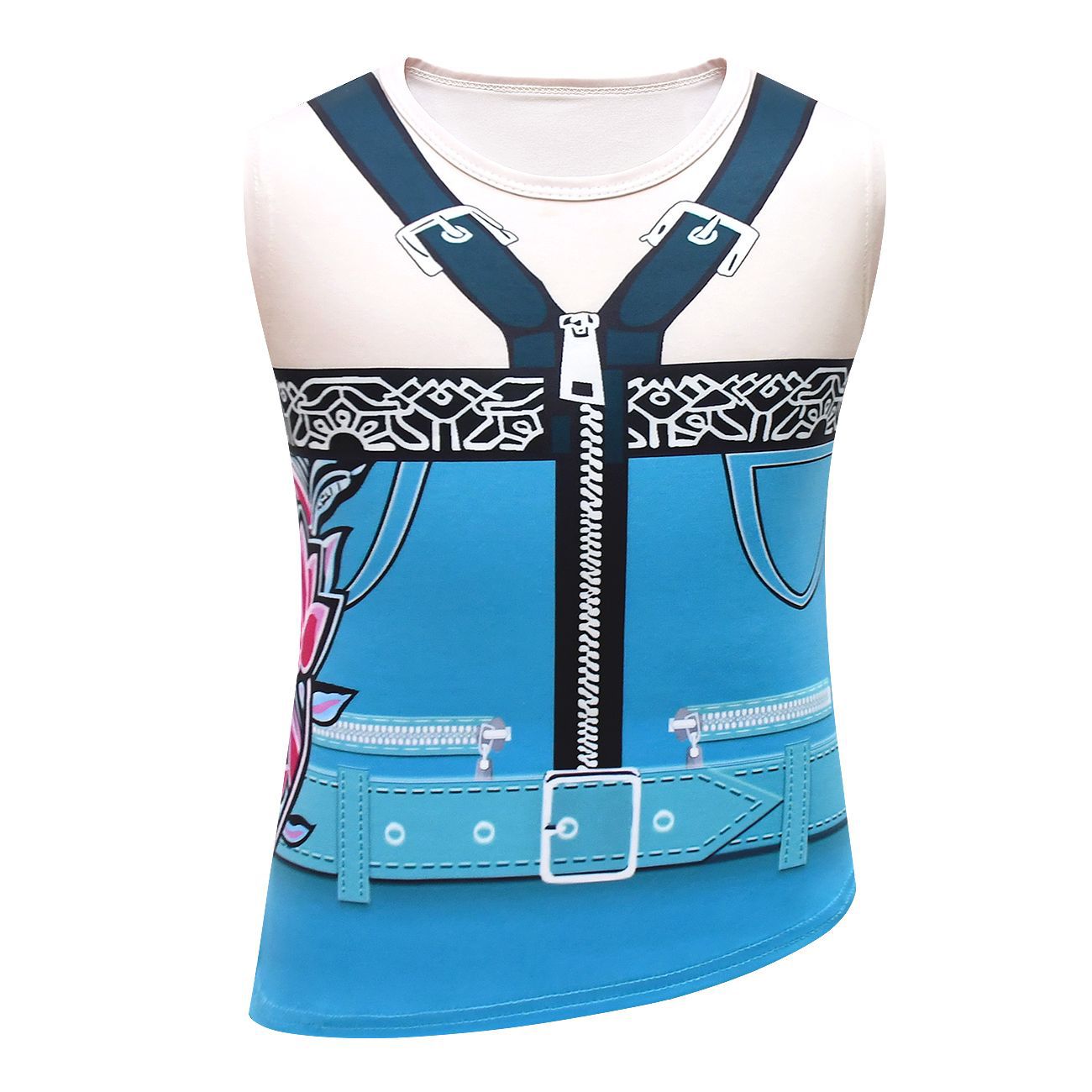 Kids KPop Demon Hunters Costume Girls Zoey Cosplay Fancy Dress Outfits - Azufun