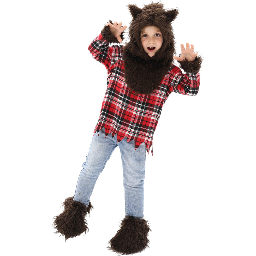 Little Red Riding Hood and the Big Bad Wolf costumes for children's stage Halloween