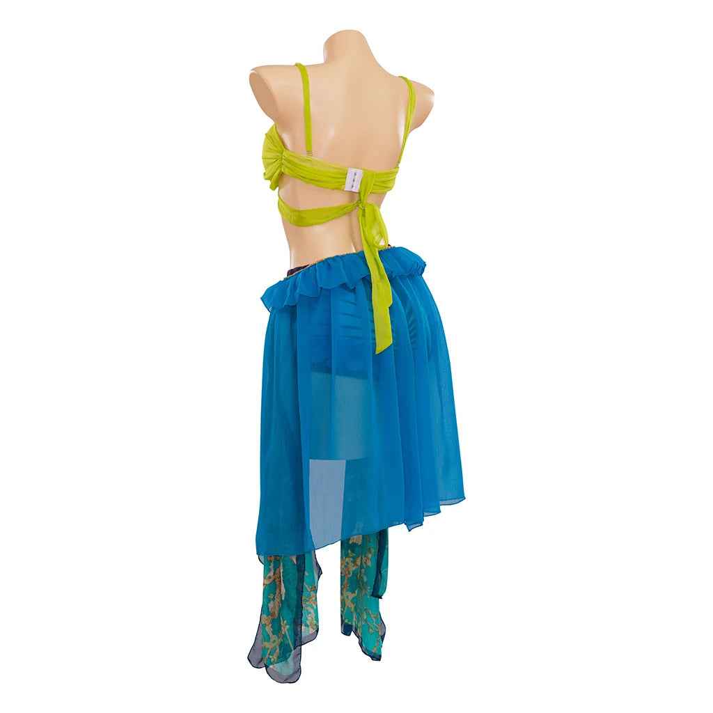 Dreamcosplay Britney Cosplay Spears Slave 4 U Costume Stage Halloween