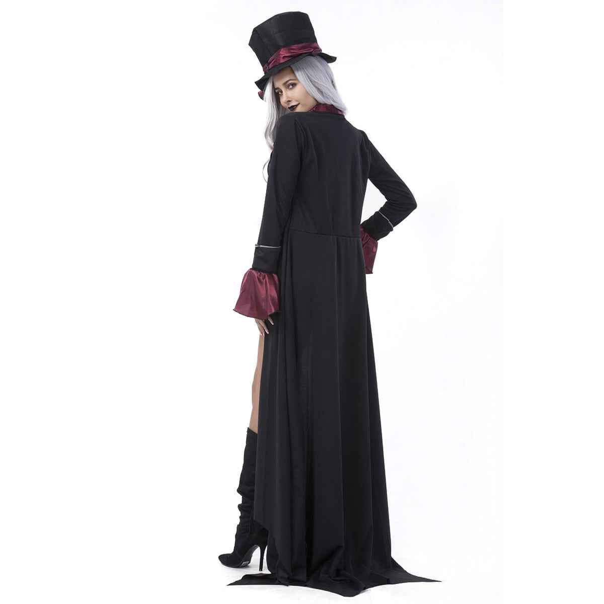LUSTY VAMPIRE Witch Queen Long Dress Party Uniform DS Costume