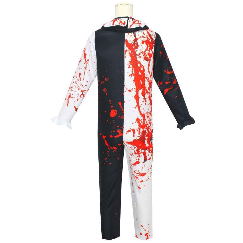 Art The Clown Dress Joker Costume Jumpsuit Halloween Terrifier Cosplay