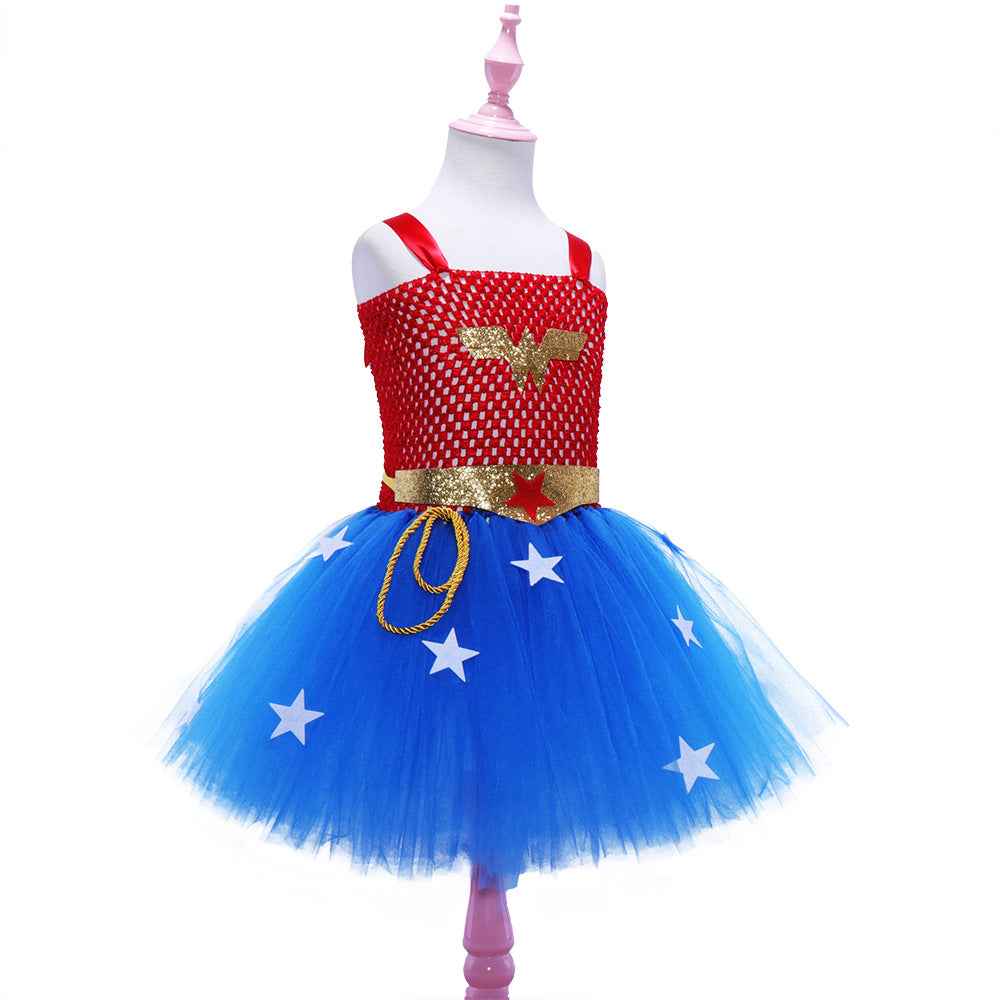Wonder Woman costume super hero costume for girls