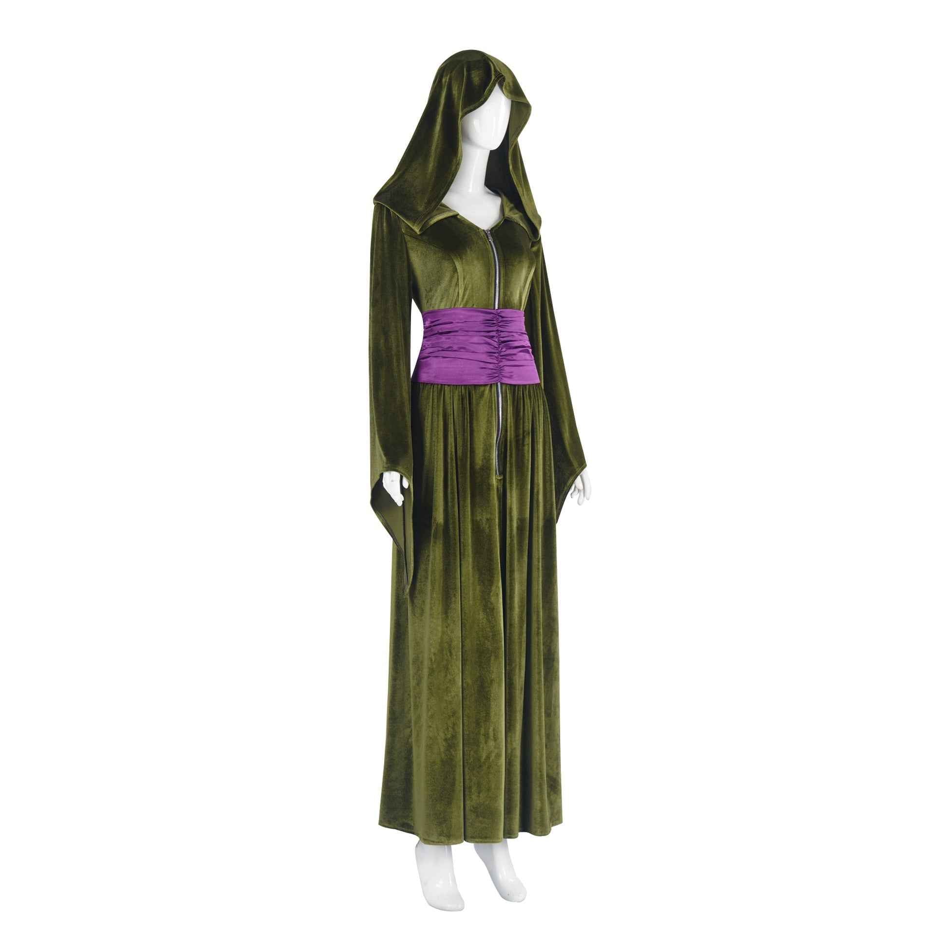 Queen Padme Amidala Cosplay Costume Green Dress Women Halloween