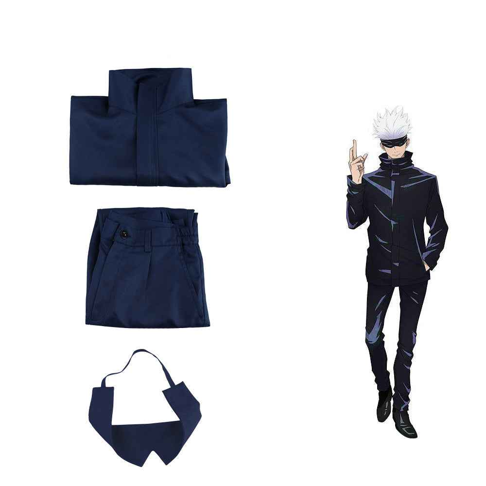 Satoru Goj Costume Jujutsu Kaisen Anime Cosplay