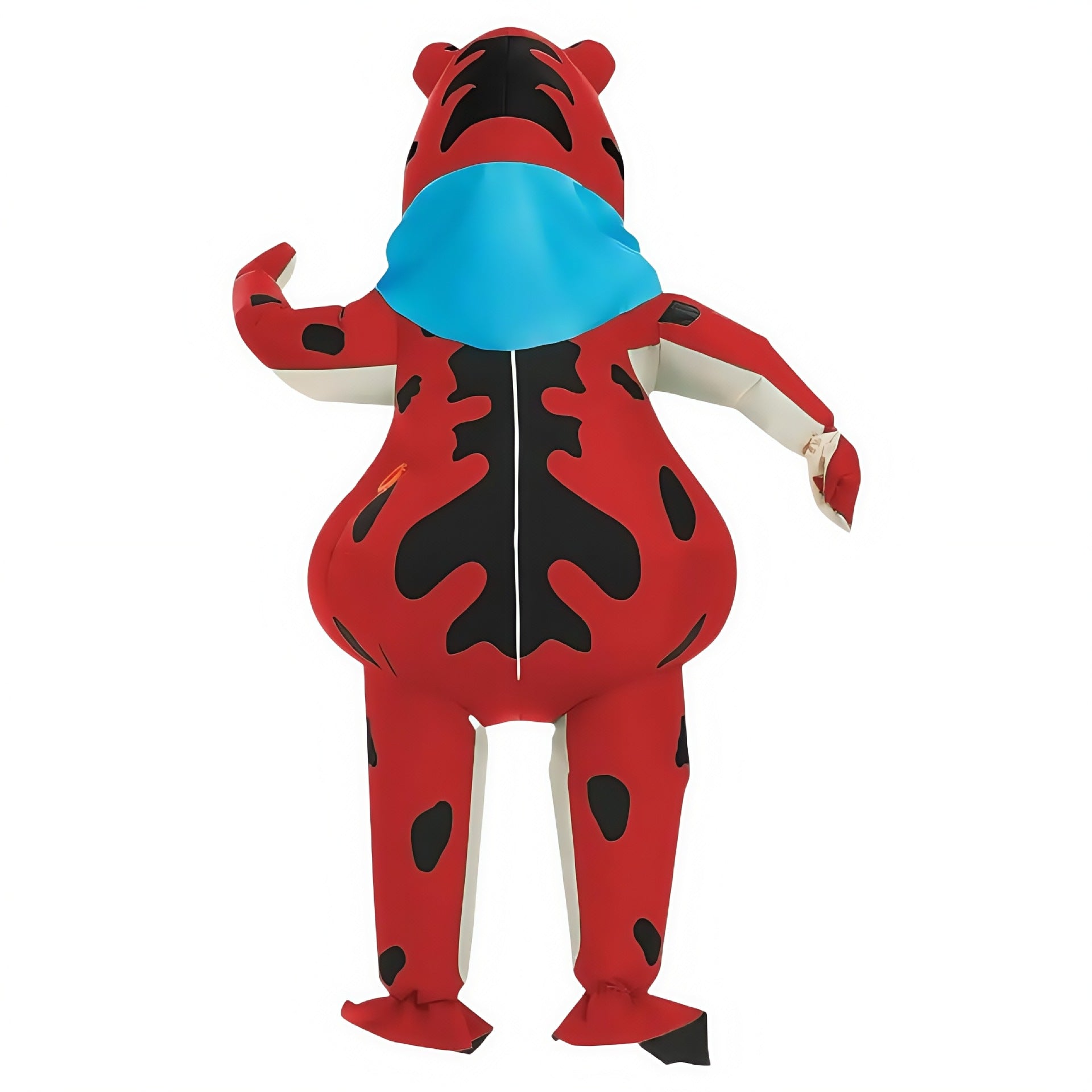 Inflatable Frog Costume Green and Red Halloween