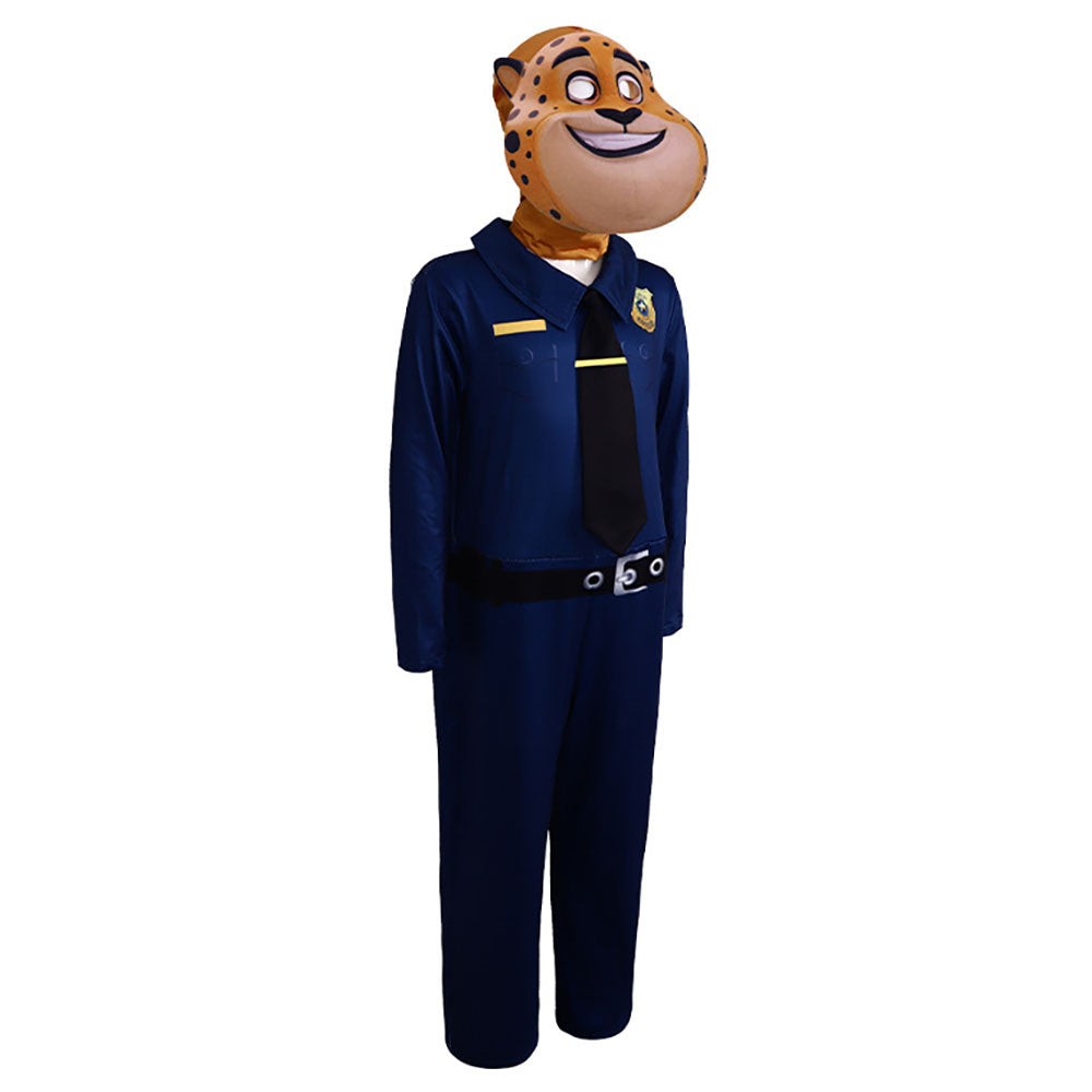 Zootopia 2 Flash Chief Bogo Cosplay Costume Carnival Suit