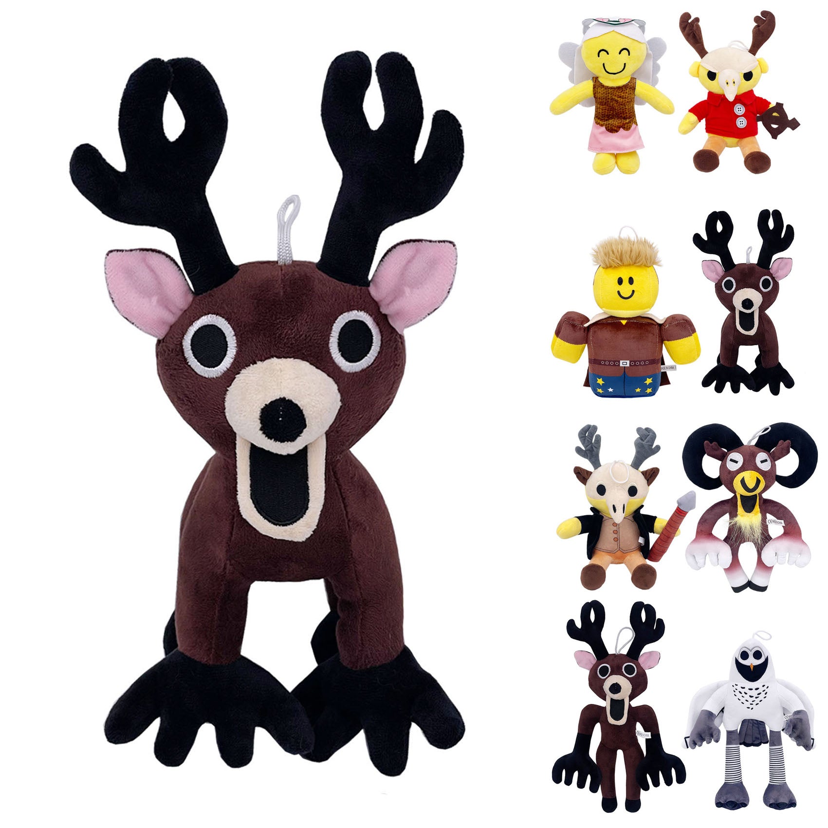 99 Nights in the Forest Elk Game Plush Toy Doll
