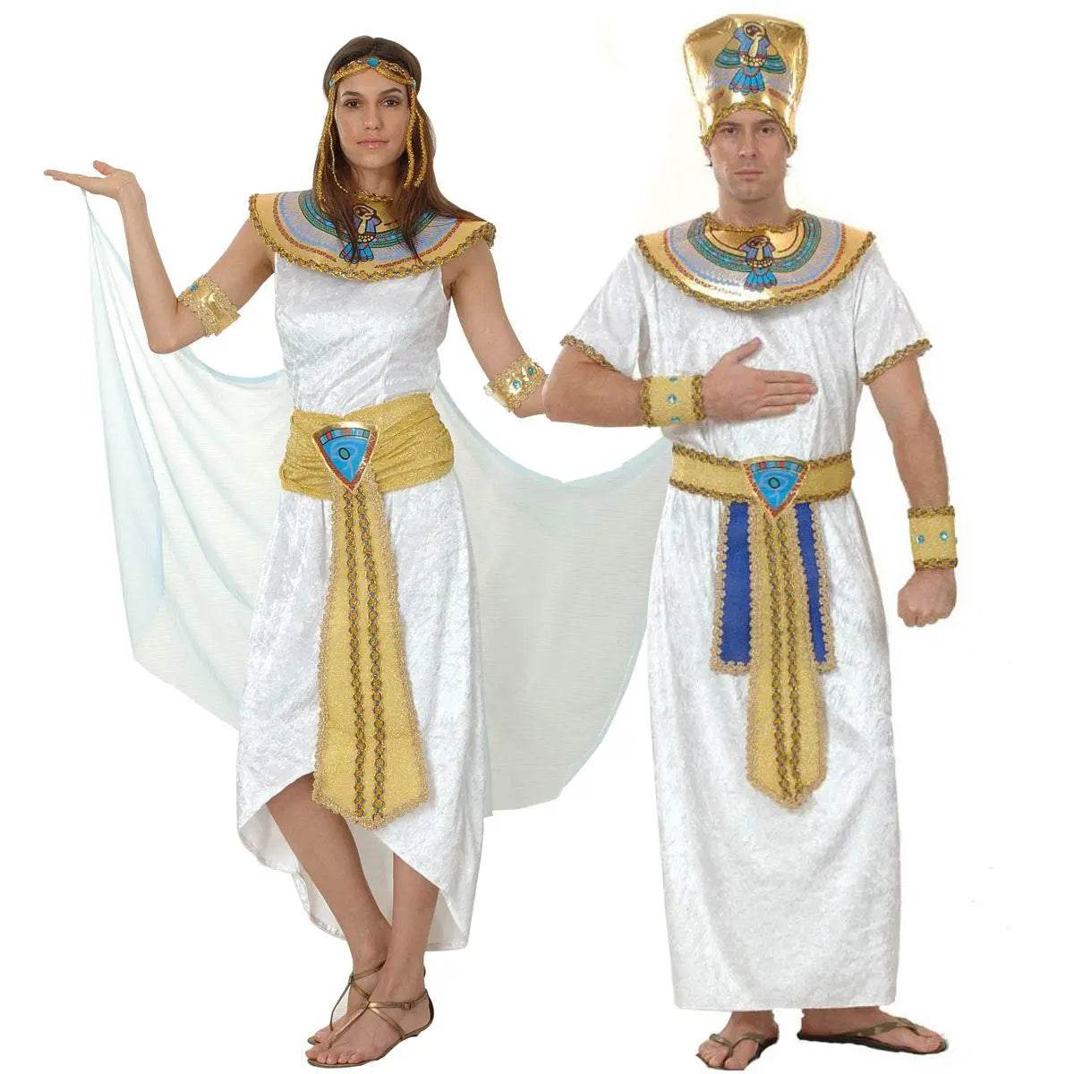 Ancient Greek Egypt Pharoah Egyptian Queen Role Play Cosplay Costume - Azufun