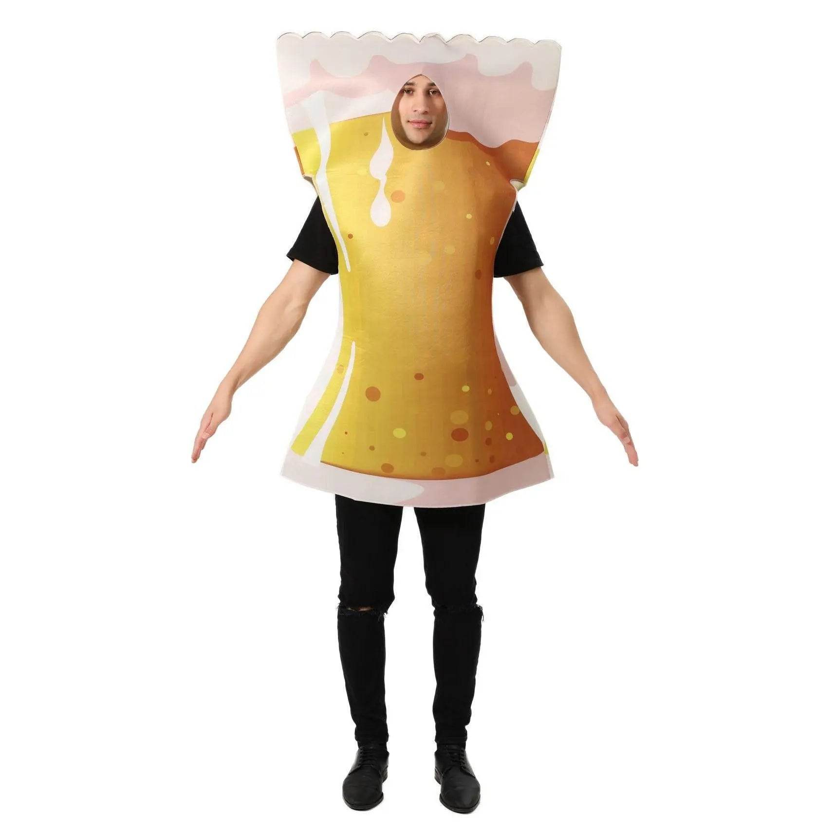 Beer mug Halloween Costume Outfits Party Carnival Cosplay - Azufun