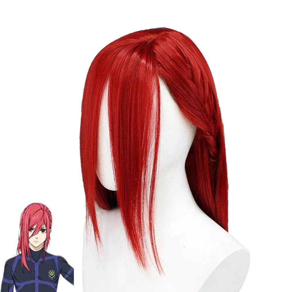 Chigiri Hyoma Cosplay Wig Bachira Meguru Hair Blue Lock costume wigs - Azufun