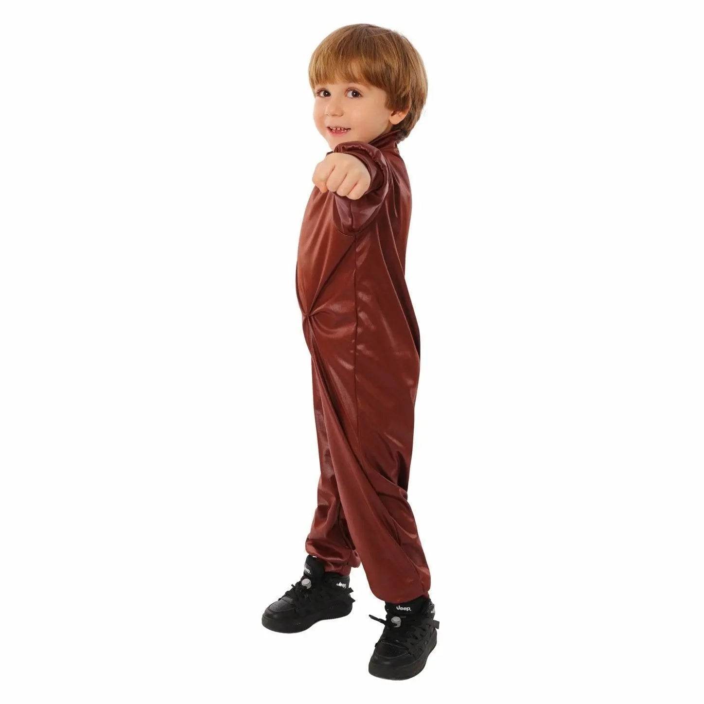 Chocolate Sauce Kids Funny Stage Performance Cosplay Costumes Halloween - Azufun