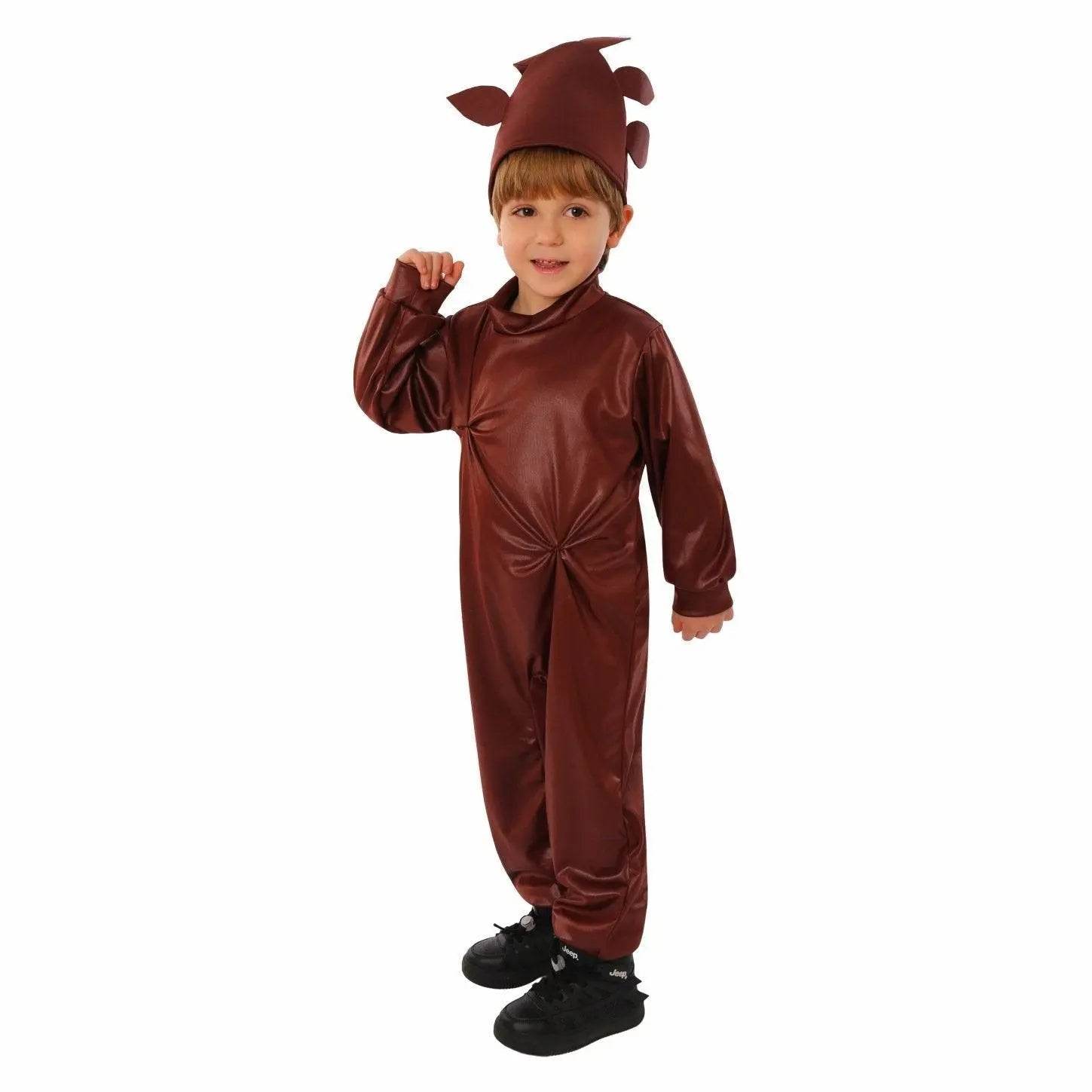Chocolate Sauce Kids Funny Stage Performance Cosplay Costumes Halloween - Azufun