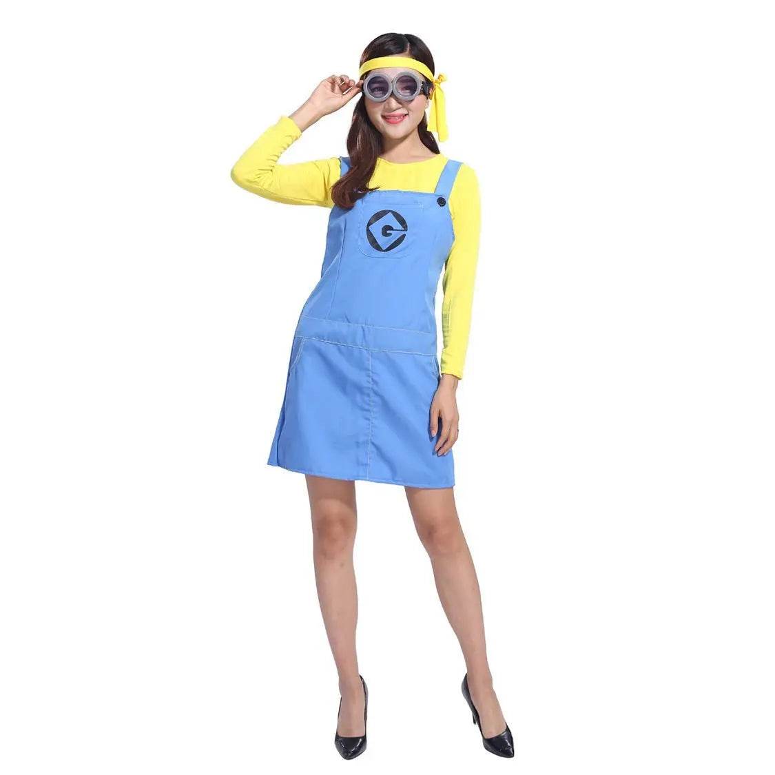 Despicable Me 4 Characters Minions Costume Goggles Adult Men Women - Azufun