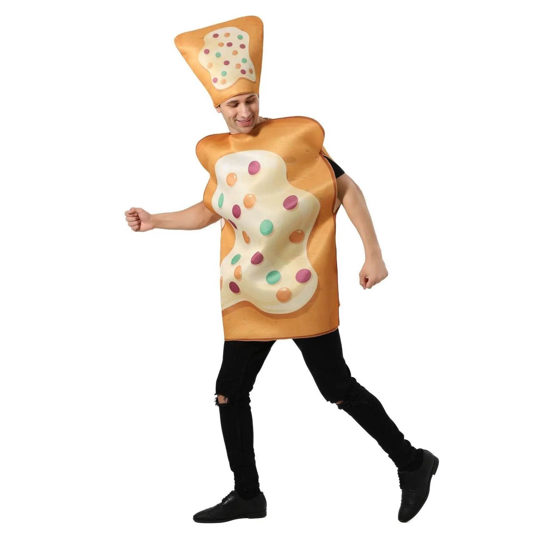 Food Egg bread Costume Halloween Outfits Party Carnival Cosplay - Azufun