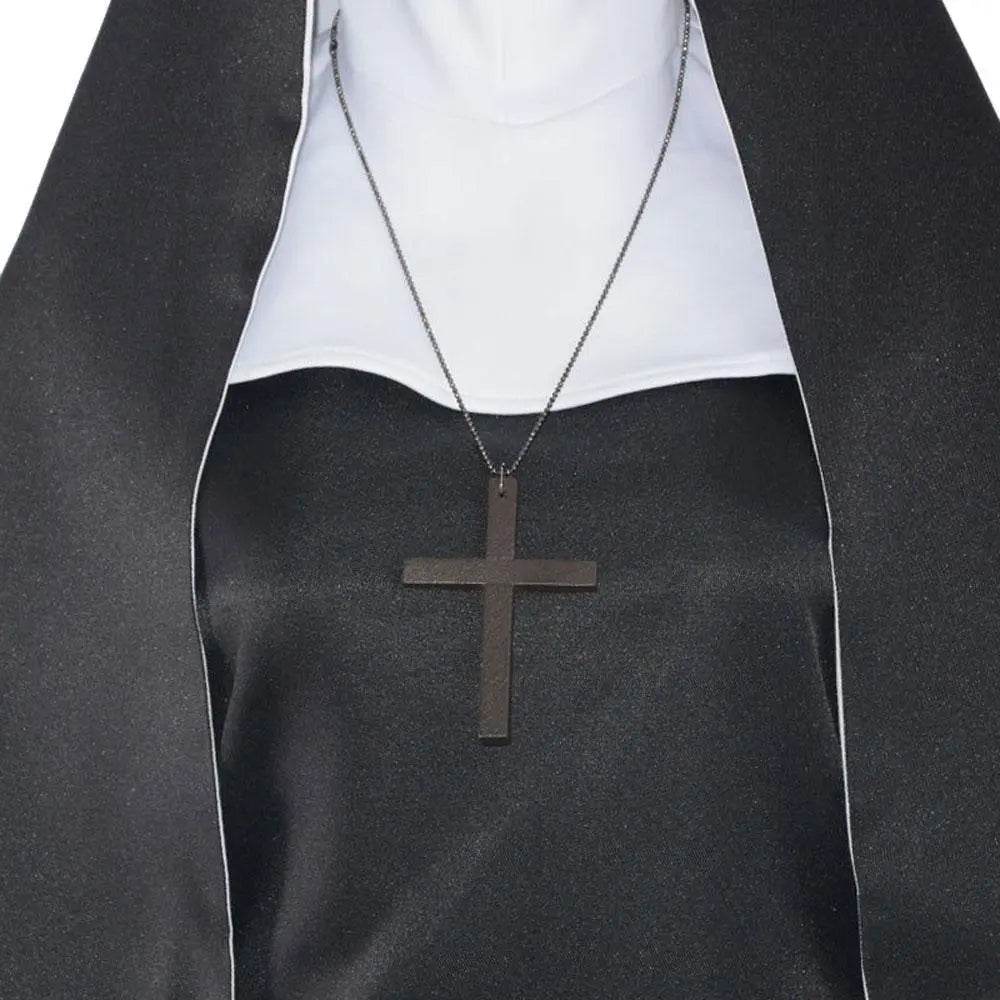 Halloween The ghost nun cosplay priest costume costumes - Azufun