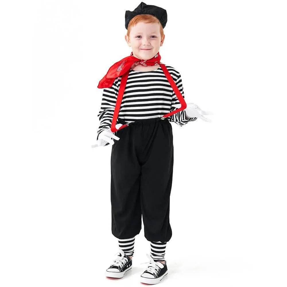 Kids Clown Cosplay Costume for Halloween Stage play - Azufun