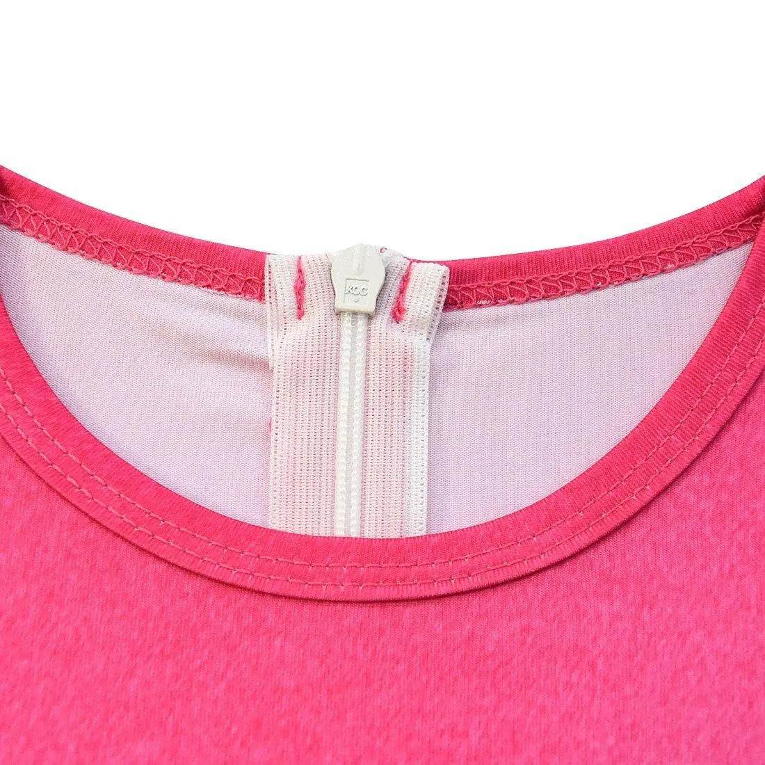 Kids Girl Trolls 2 World Tour Poppy Costume Cosplay ZenTai Short Sleeve Cape Dress - Azufun