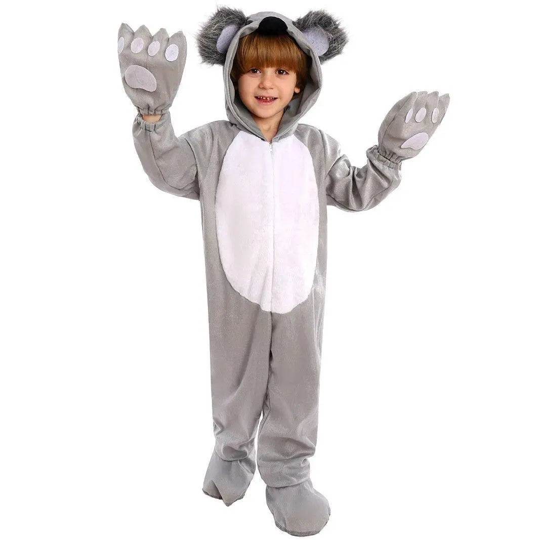 Kids Koala Bear Costume Children's Day and Halloween Stage Performance Outfit - Azufun