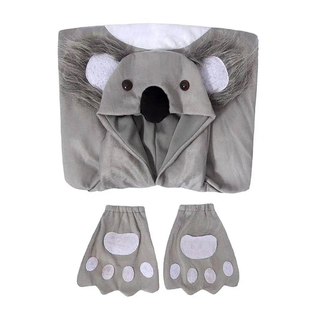Kids Koala Bear Costume Children's Day and Halloween Stage Performance Outfit - Azufun