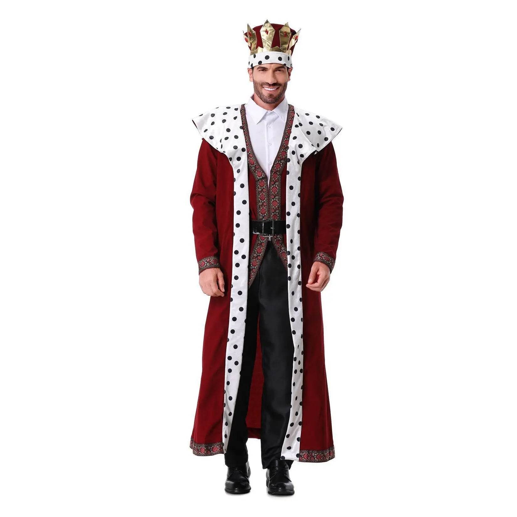 Men Medieval Roman Court Cosplay 70s Costumes - Azufun