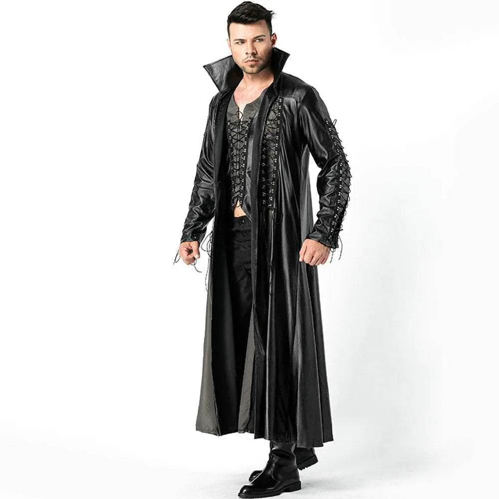 Men Vampire Cosplay Costume for Halloween Party Stage Performance - Azufun
