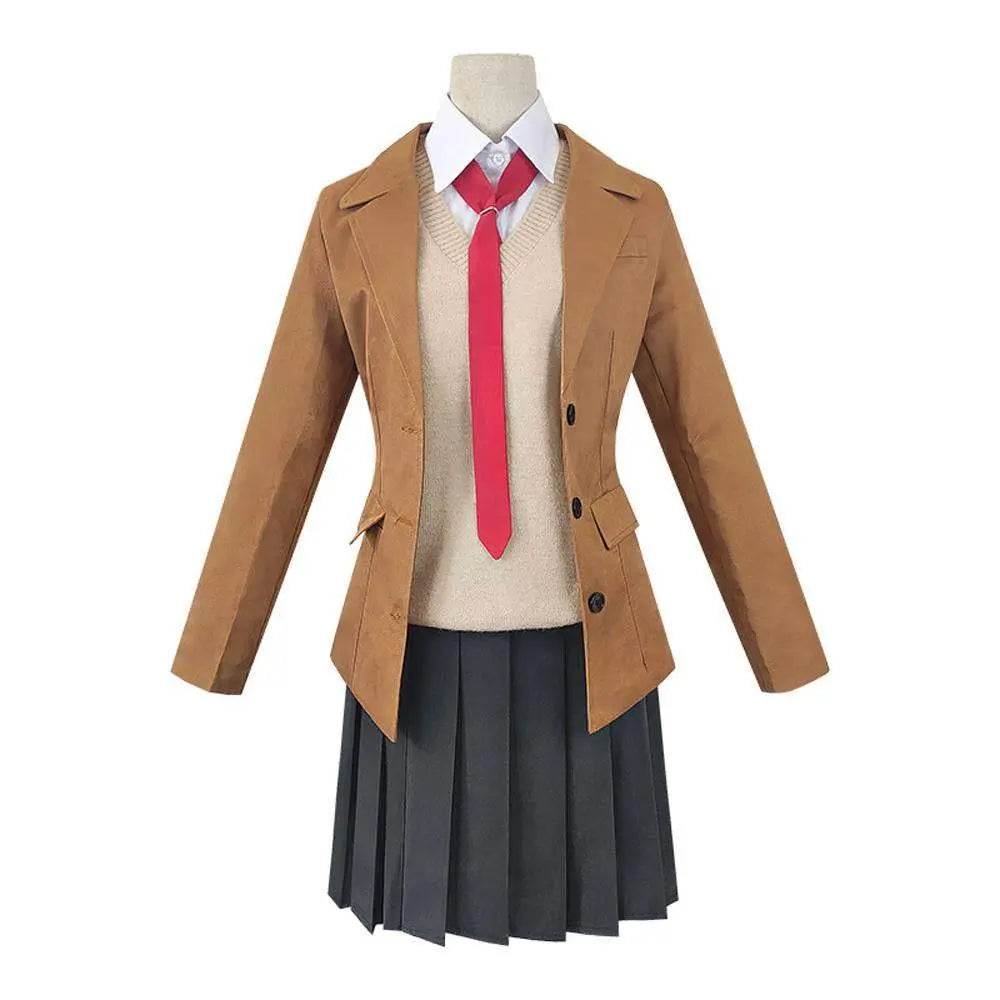 Rascal Does Not Dream of Bunny Girl Senpai Sakura Cosplay Costume Anime Halloween Uniform Outfit Set Dress Up For Women - Azufun