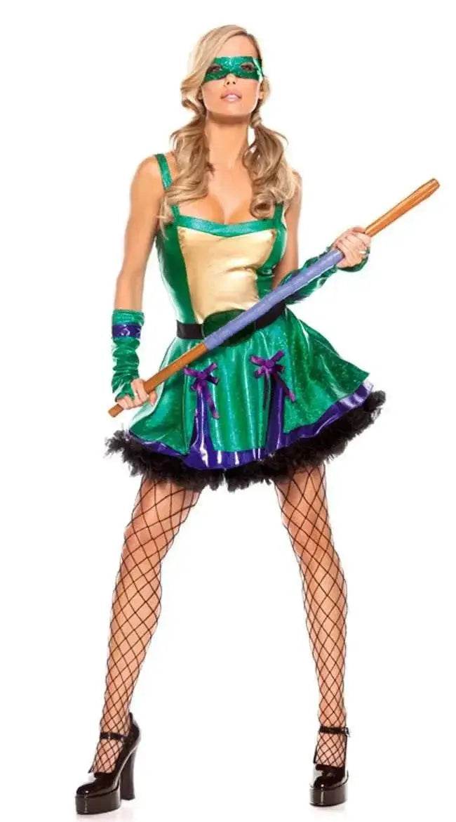 Secret Wishes Women's Teenage Mutant Ninja Turtles Raphael Dress - Azufun