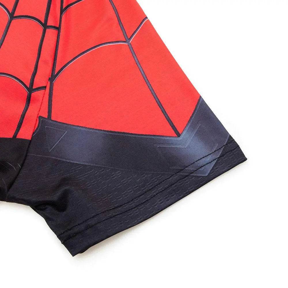 Spider-Man Far From Home Halloween Cosplay Costume Tight T-shirt - Azufun