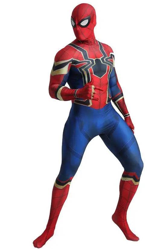 Spider-man Peter B Parker Party Cosplay Costume Zentai Jumpsuit Halloween - Azufun