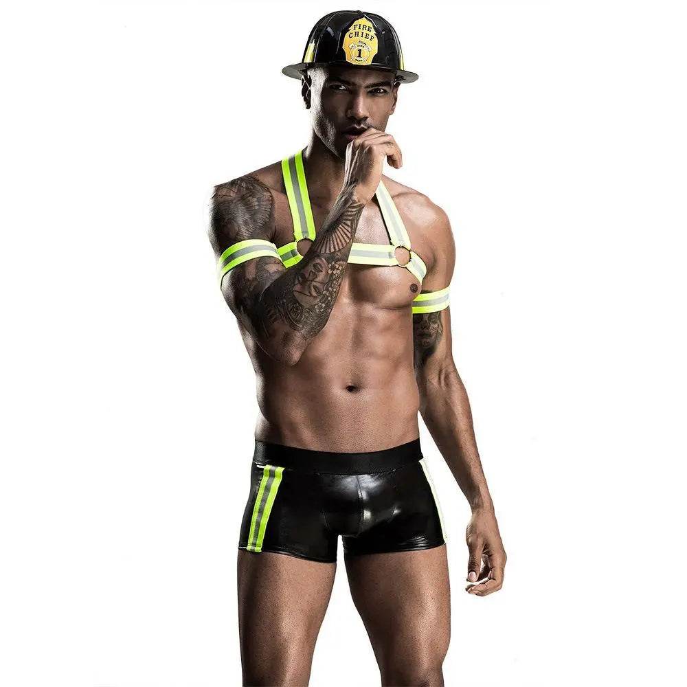 Stag do Firemen Party Fancy Dress Costume Night Club Uniform - Azufun