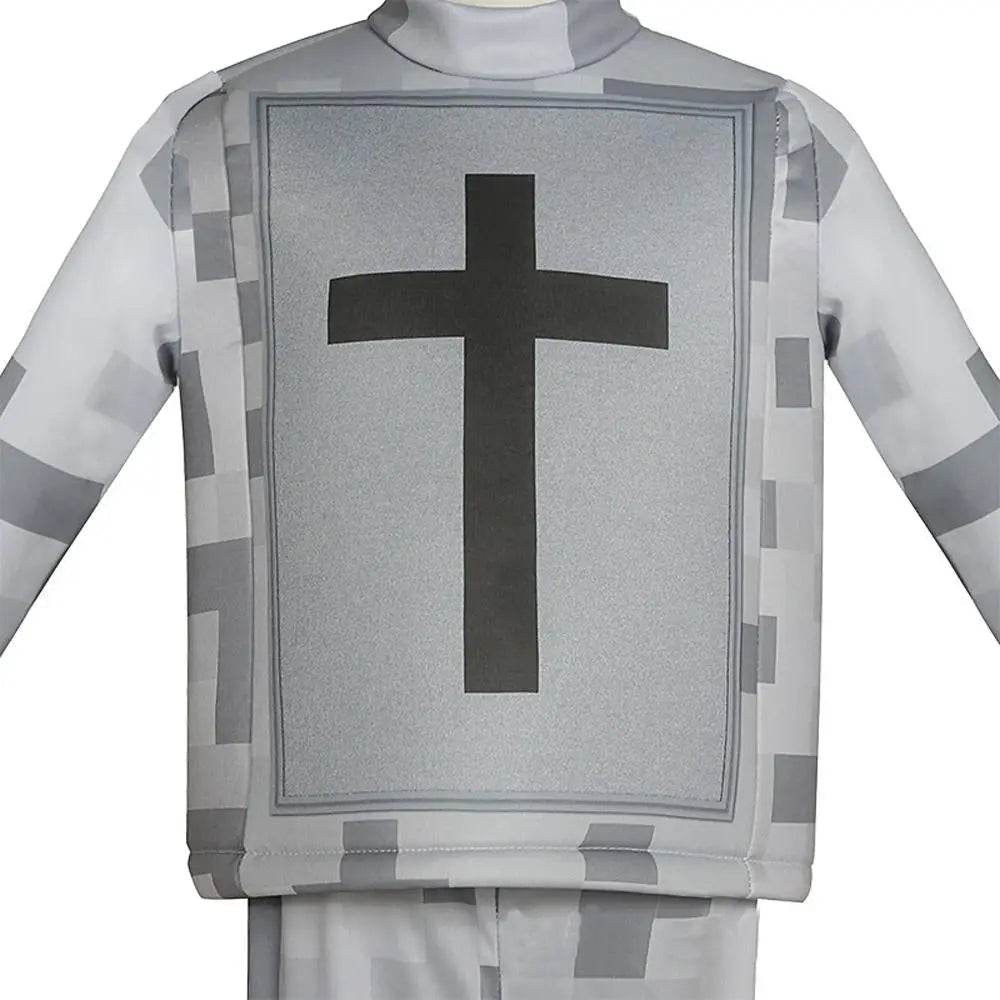 Steve Costume Minecraft Herobrine Notch Alex Cosplay Stage Game Costumes Suits For Kids - Azufun