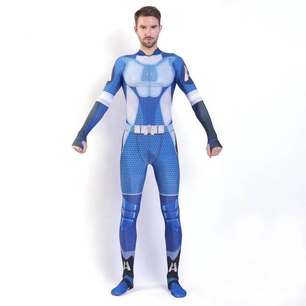 The Boys Homelander The Deep Starlight A-train Costumes Cosplay Halloween Jumpsuit Adult Kids - Azufun