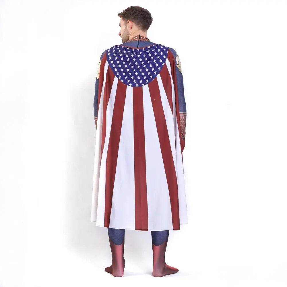 The Boys Homelander The Deep Starlight A-train Costumes Cosplay Halloween Jumpsuit Adult Kids - Azufun